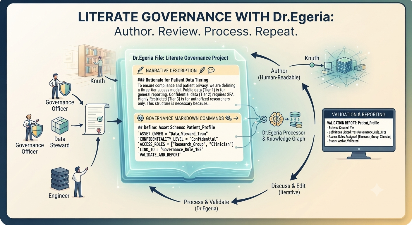 Literate Governance Process