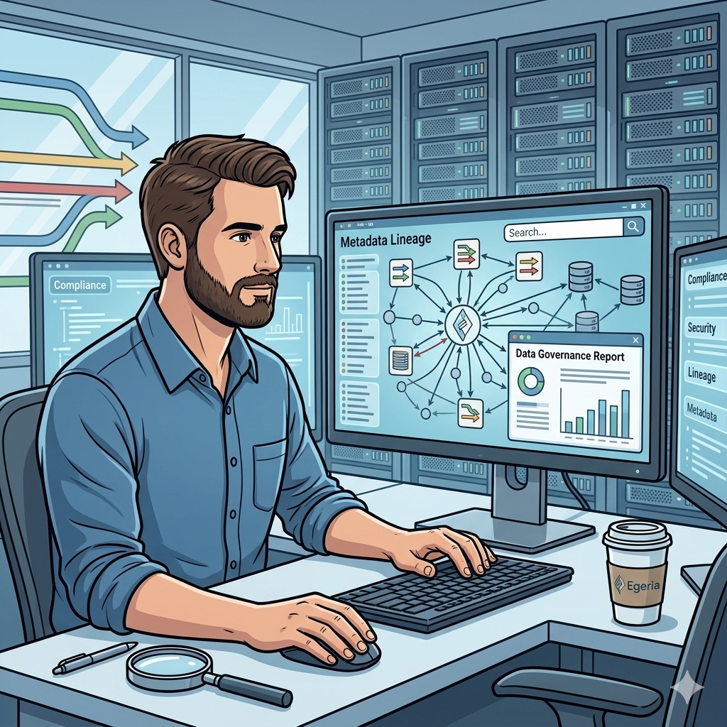 Peter monitoring incoming data