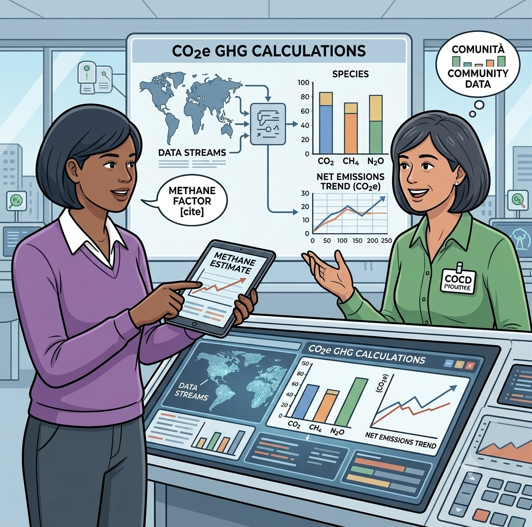 Dicussing GHG calculations